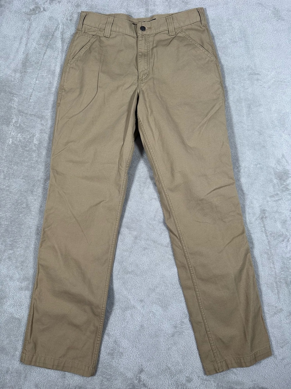 Carhartt Men's Rugged Flex Relaxed Work Pants 102291 Tan 33x32.5 (32x34 tag)